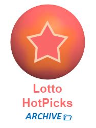 hotpicks draw history